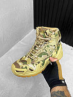 Армейские демисезонные ботинки тактическая кожаная обувь, Теплые зимние военные берцы мультикам