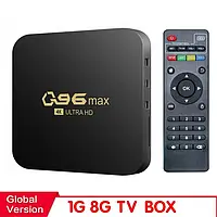 TV-приставка ТВ Q96 MAX HONGTOP Wi-Fi 4K Android 10,0 , NETFLIX, Google TV (Смарт ТВ, SmartTV)