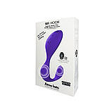Вібратор під одяг Adrien Lastic Mr.Hook з пультом LRS, Фиолетовый - AD10893, фото 7