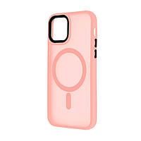 Противоударный чехол с поддержкой функции MagSafe для Apple iPhone 11 Pro в розовом цвете