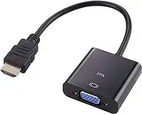 DTOL HDMI-VGA, позолоченный адаптер HDMI-VGA (папа-мама) для компьютера, настольного компьютера, ноутбука, ПК,
