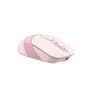 Мишка бездротова A4tech FB10C (Pink) рожева, фото 3
