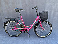 Дорожній велосипед Mustang 26" F5 Gd рожевий