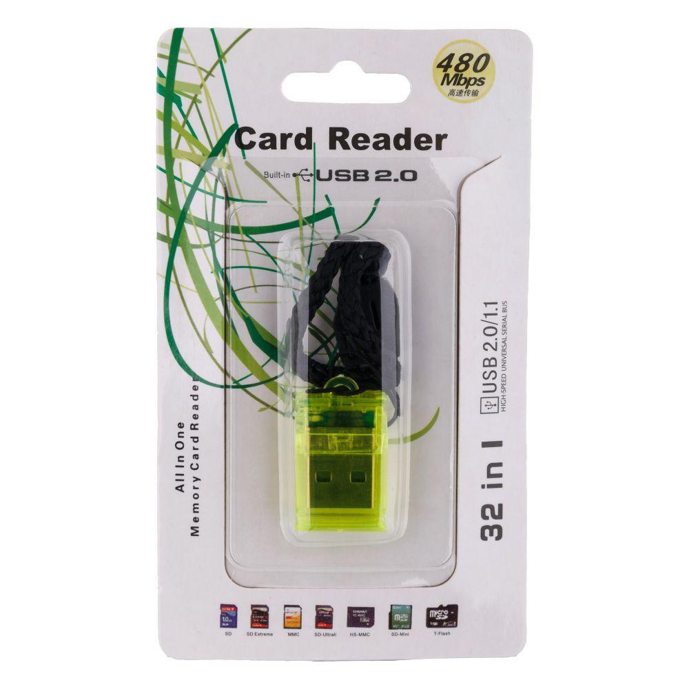 Картридер Cardreader SY-T95 Цвет Синий - фото 3 - id-p2002954172