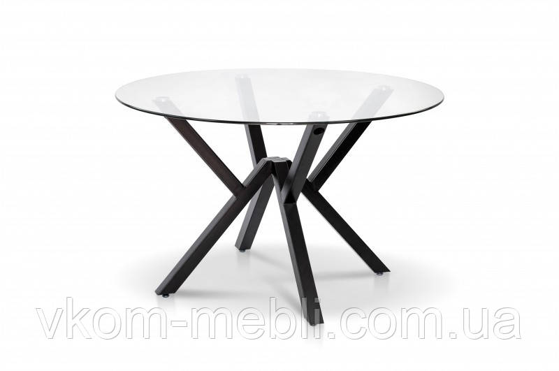 Стіл обідній Джой круглий D 1200, скло, фото 1