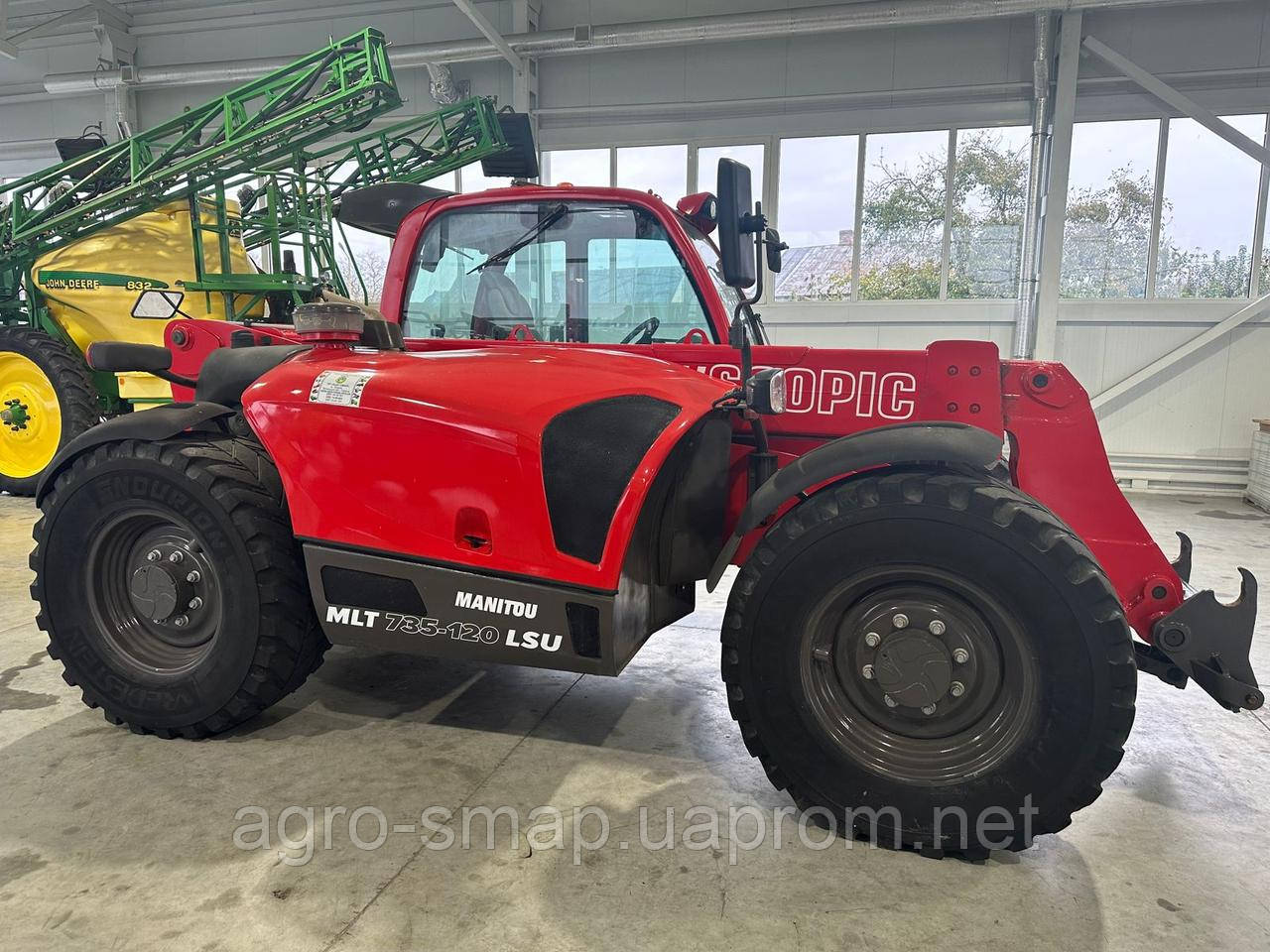 Телескопічний навантажувач (навантажувач) Manitou MLT 735 Turbo - 2016 рік - фото 1 - id-p1726695948