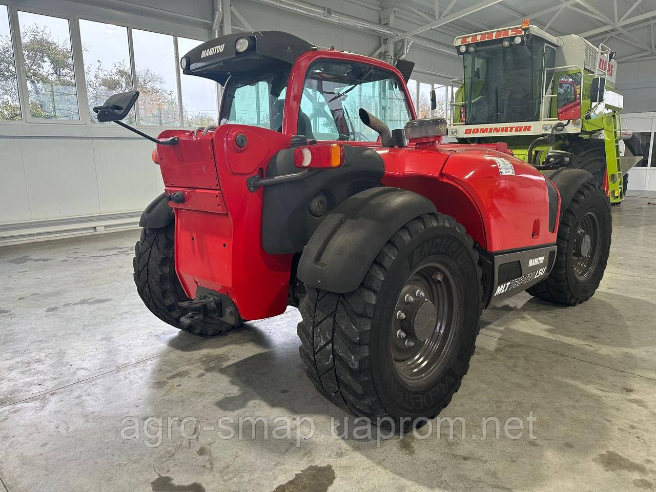 Телескопічний навантажувач (навантажувач) Manitou MLT 735 Turbo - 2016 рік - фото 6 - id-p1726695948