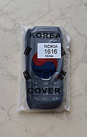 Корпус Nokia 1616 / C1-00 / C1 (AAA) (чорний)(без середини)