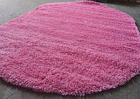 Килим овальний рожевий 2x4 Туреччина високоворсний