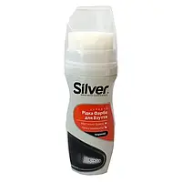 Жидкая крем-краска для обуви Silver черная 75 ml