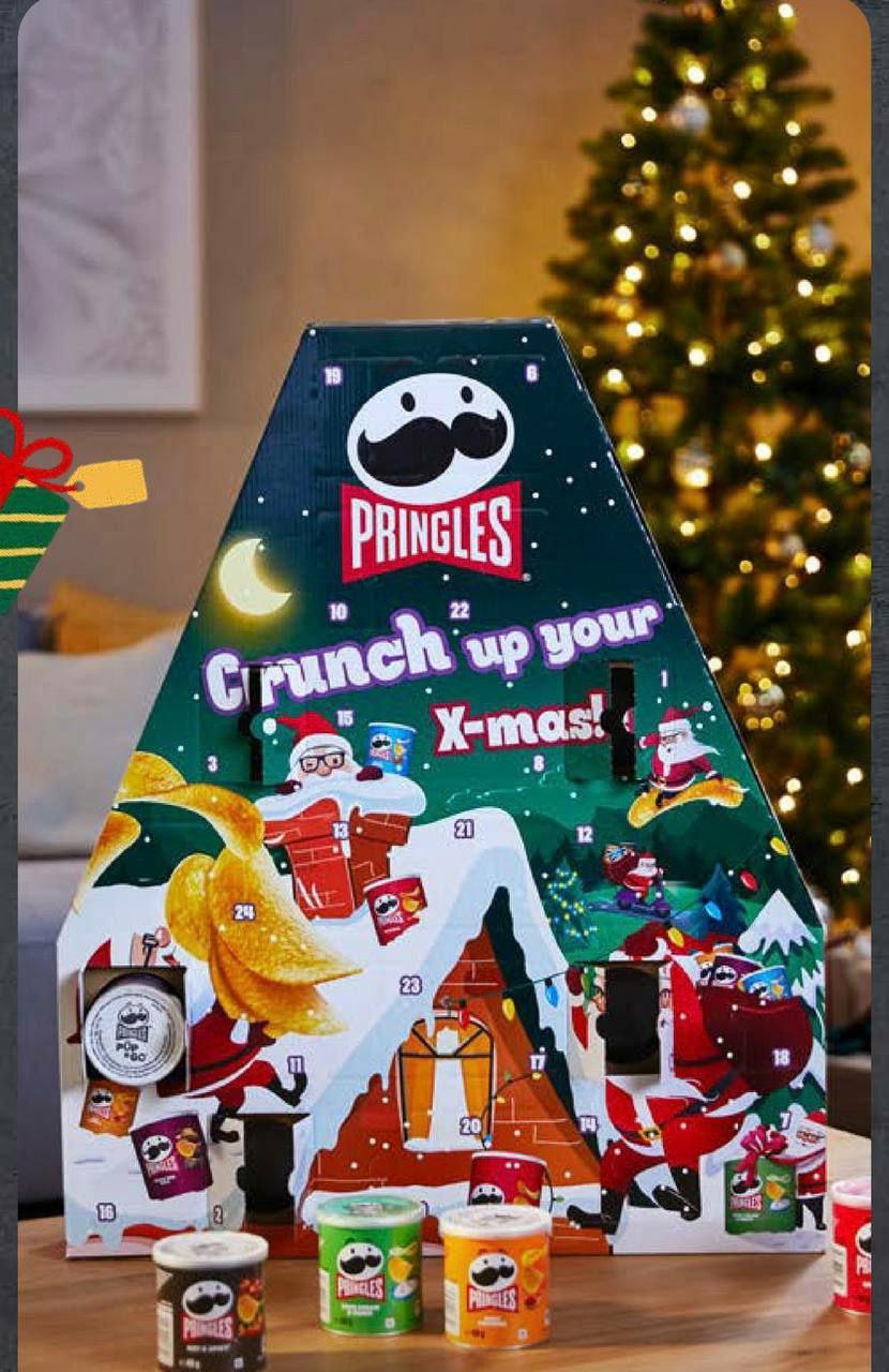 Адвент Календар Pringles подарунок дитині на новий рік