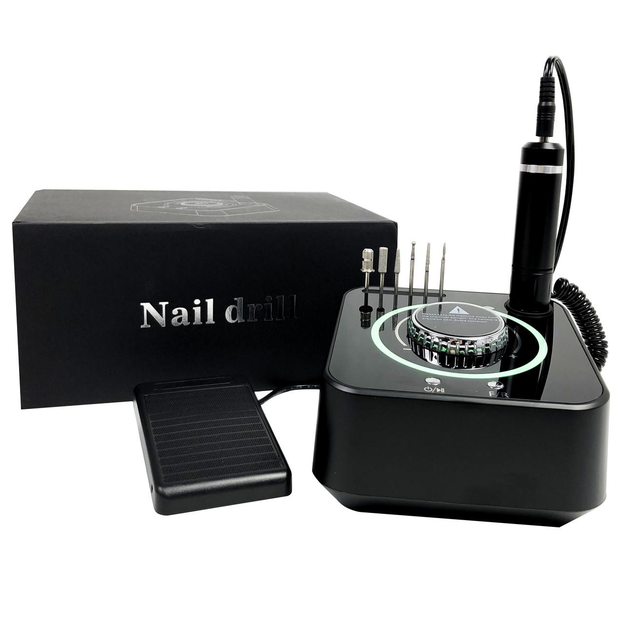 Фрезер для маникюра Nail Master UV-601 40 000 об/мин стильный аппарат ...