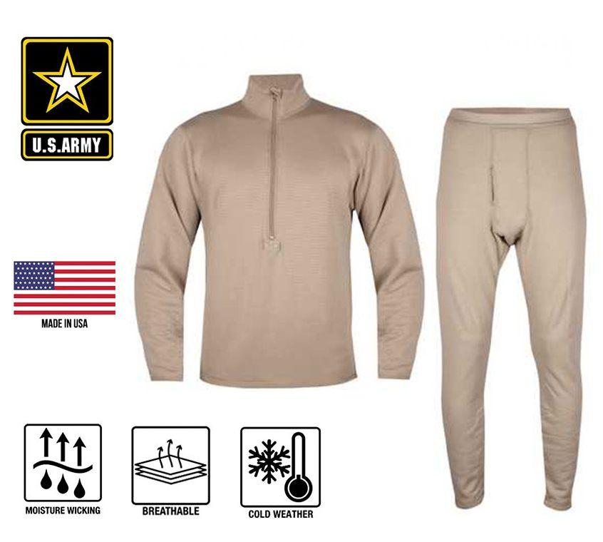 Комплект термобілизни армії США ECWCS Gen III Level 2 Polartec Waffle Fleece, фото 1