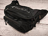Мото сумка поясна Taichi 267 вологостійка колір чорний, фото 4