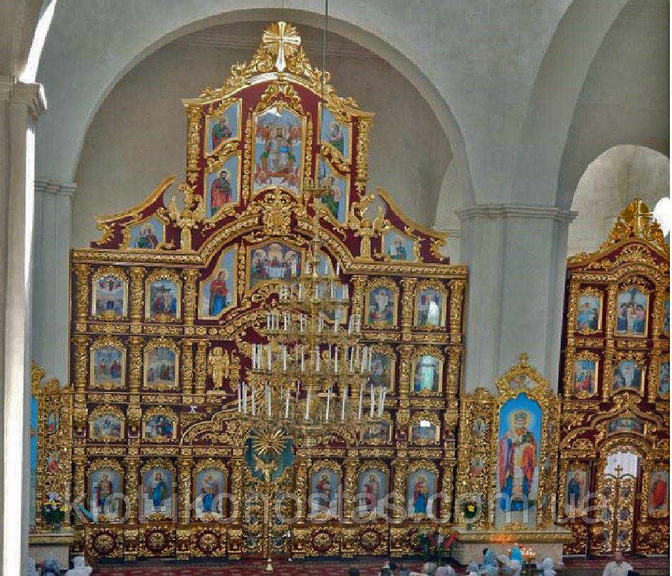 Іконостас з дерева,4_яруса.Ручної роботи.Україна