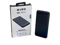 Повербанк Power Bank S-link IP-K11 10000mAh 2.1A 2USB Black