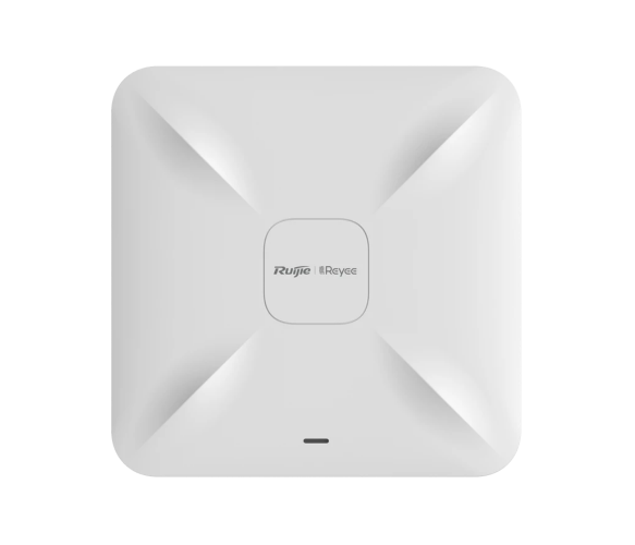 Потолочная двухдиапазонная точка доступа Ruijie Reyee RG-RAP2200(F), 2 х100Base-T Ethernet ports, PoE/LAN1