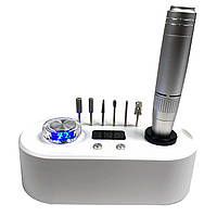 Фрезер для манікюру з ліхтарем Nail Drill UV-701 40 000 об/хв стильний апарат манікюрна машинка для нігтів