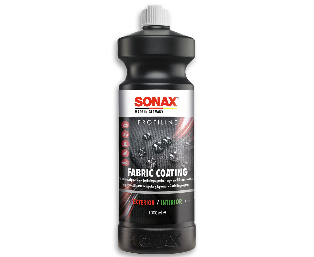 Засіб для захисту дахів кабріолетів та тканин 1 л SONAX PROFILINE FabricCoating (310300)