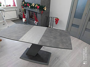 Стіл обідній "Далас" розкладний (80*120+40 см), Віксел, Україна