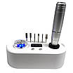 Фрезер для манікюру Nail Drill UV-701 40 000 об/хв стильний апарат манікюрна машинка для нігтів з ліхтарем, фото 3