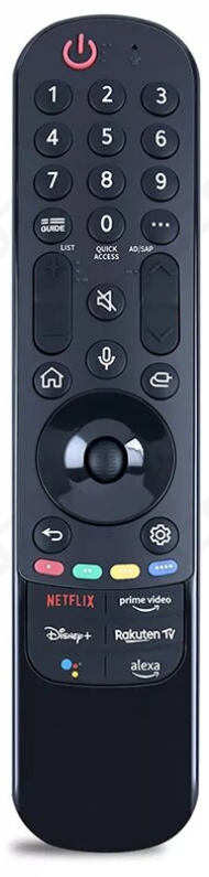 Пульт для LG Magic Remote AN-MR22GA (AKB76039901) з мікрофоном для телевізорів LG 2019-2023р