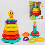 Пірамідка музична Райдужне каченя 2101, фото 9