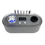 Фрезер для манікюру Nail Drill UV-701 40 000 об/хв стильний апарат манікюрна машинка для нігтів з ліхтарем, фото 3