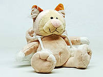 М'яка іграшка Shantou "Кіт у Капюшоні" білий L45708-1, фото 2