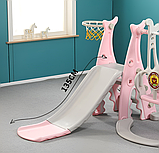 Дитячий ігровий комплекс 3в1 Terrio “Terri” Блакитний, фото 4