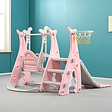 Дитячий ігровий комплекс 3в1 Terrio “Terri” Блакитний, фото 6