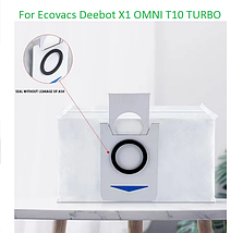 Мішок для робота-пилососа ECOVACS Deebot OZMO T10 T10 Turbo (DBX23) T10 Plus (DBX33) X1 X1 Plus T20 10шт, фото 5
