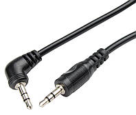 AUX кабель Jack 3.5 мм – 0.5 м черный AWM 110-11 DS