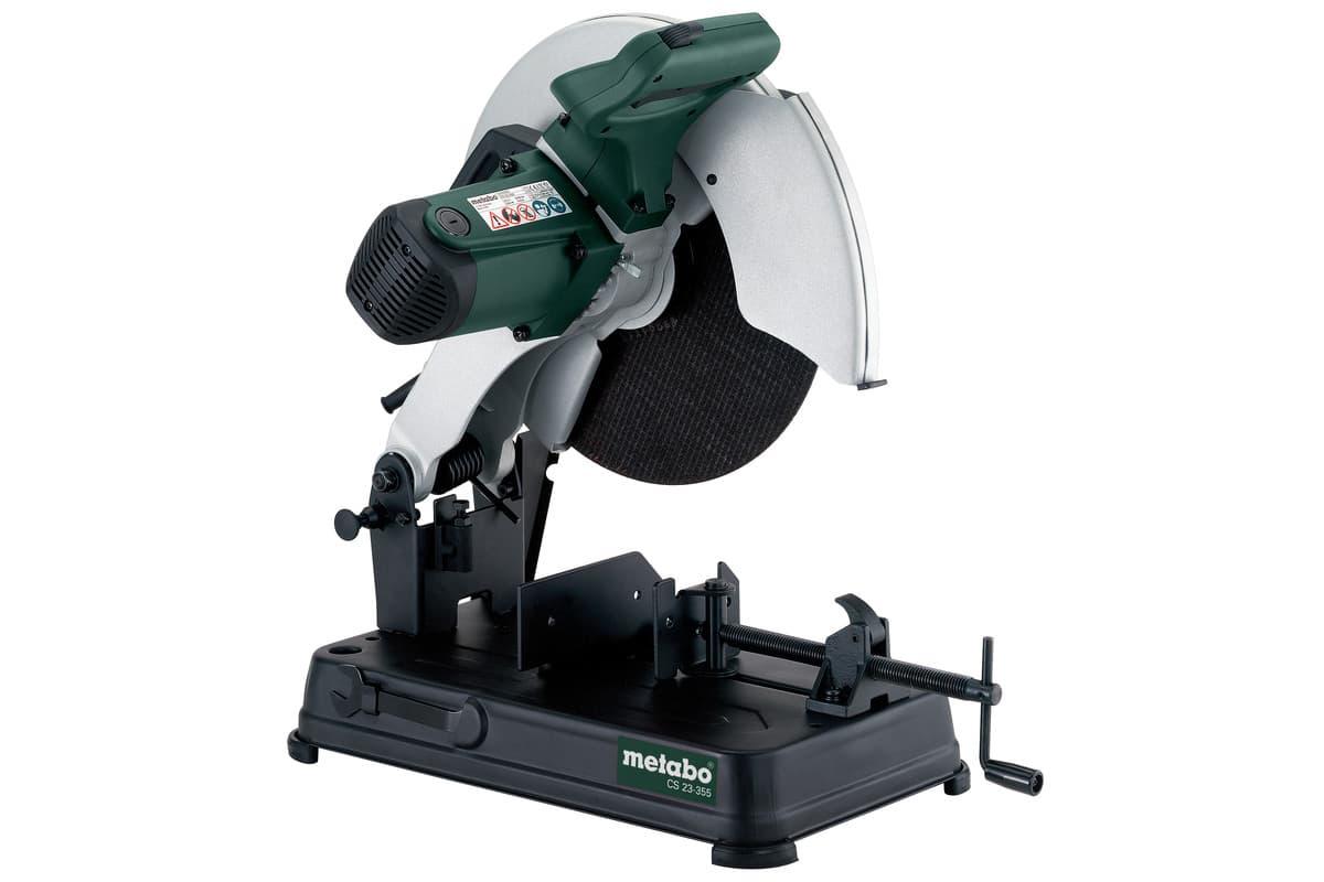 Монтажна пила по металу (труборіз) Metabo CS 23-355 пила торцювальна по металу, відрізний верстат (602335000), фото 1
