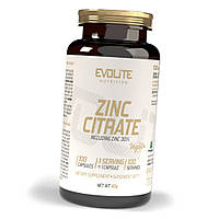 Цитрат цинка Evolite Nutrition Zinc Citrate 100 капсул