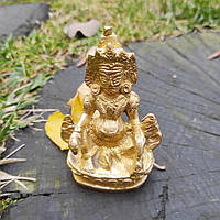 Кубера (Дзамбала) - статуэтка бронза высота 8 см (материальный достаток и благополучие)