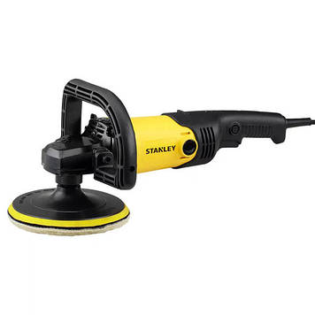 Полірувальна машина мережева STANLEY SP137, для авто, диски 180 мм