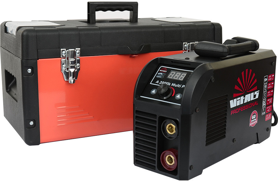 Зварювальний інвертор 200 А, Латвія Vitals Professional A 2000k Multi Pro, фото 1
