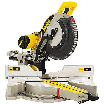 Ручна настільна торцювальна пила по дереву DeWALT DWS780 : 1675 Вт, глибина різу 112мм, круг 305 мм