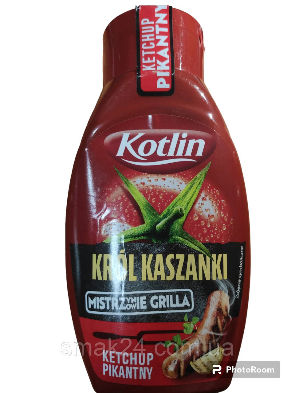 Кетчуп пікантний Король кров'янки БЕЗ ГЛЮТЕНА Kotlin Krol Kaszanki 450 г Польща