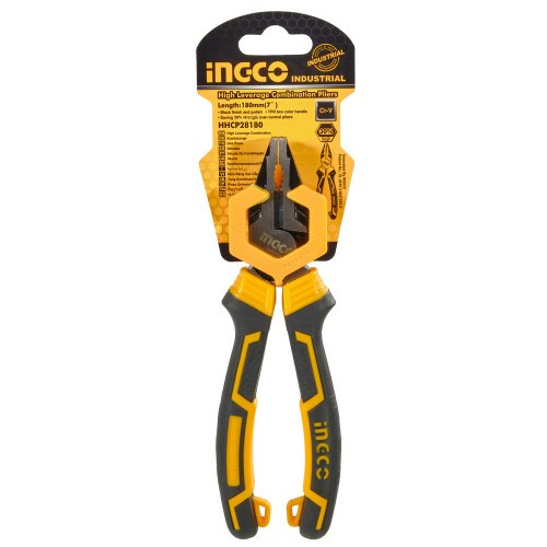Плоскогубці комбіновані Profi 180 мм INGCO INDUSTRIAL (HHCP28180)
