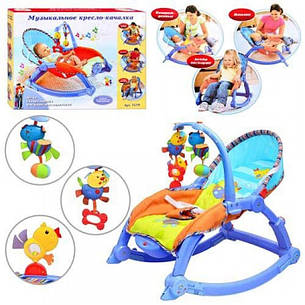 Детское кресло-качалка ,шезлонг 7179 Joy Toy, фото 2