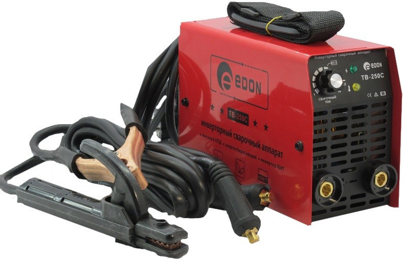 Зварювальний інверторний апарат (зварка) Edon TB-250B : 4.5 кВт, 250 А, 36 місяців гарантія, фото 1