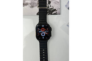 Розумний смарт годинник Smart Watch S8 ULTRA bluetooth з крокоміром пульсоміром тонометром лічильник калорій Чорний, фото 3