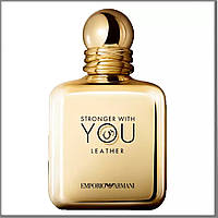 Armani Stronger With You Leather парфюмированная вода 100 ml. (Тестер Армани Стронгер Виз Ю Лезер)