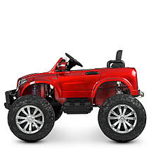 Дитячий електромобіль Bambi M 4786EBLRS-3 (24V) Mercedes джип акумуляторний на пульті управління одномісний, фото 4