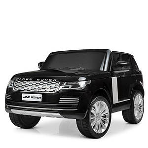 Дитячий електромобіль Bambi M4175EBLR-2 Land Rover джип акумуляторний на пульті керування двомісний Чорний