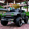 Дитячий електромобіль Bambi M 4863EBLR-11 Jeep джип акумуляторний на пульті управління одномісний Сірий, фото 5