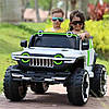 Дитячий електромобіль Bambi M 4863EBLR-1 Jeep джип акумуляторний на пульті управління одномісний Білий, фото 5