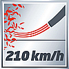 Потужна повітродувка Einhell GE-CL 18 Li E Solo : без АКБ, 12000 об/хв, швидкість видування 210 км/год, фото 4